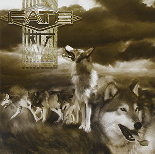 CD cover for Fate - V, featuring wolves against a cloudy sky.