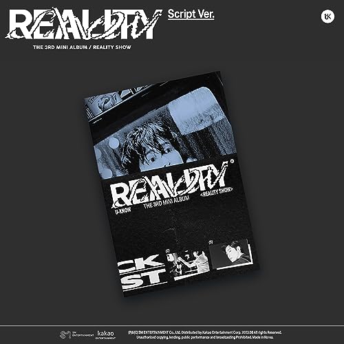 U-Know’s “3rreallty Show” CD album cover with a blurred portrait.