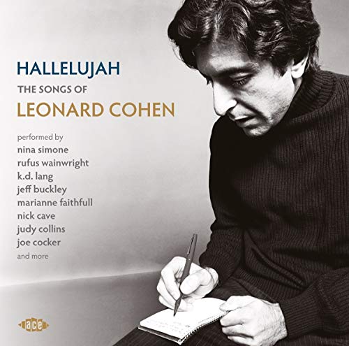 CD cover featuring Leonard Cohen’s portrait and list of performing artists.