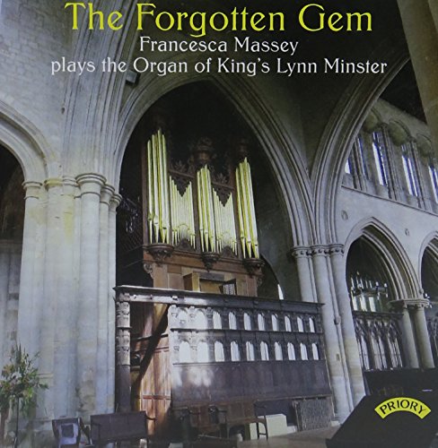 CD cover featuring an organ inside a stone arched church interior.
