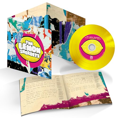 CD packaging and disc for The Lemon Sherbets album, with lyric booklet.