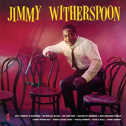 Jimmy Witherspoon album cover featuring a portrait of the singer in a club.