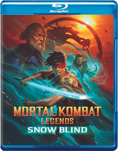 Blu-ray cover for “Mortal Kombat Legends: Snow Blind” featuring Sub-Zero.