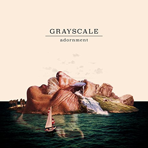 CD in jewel case with grayscale cover art, titled "Adornment".