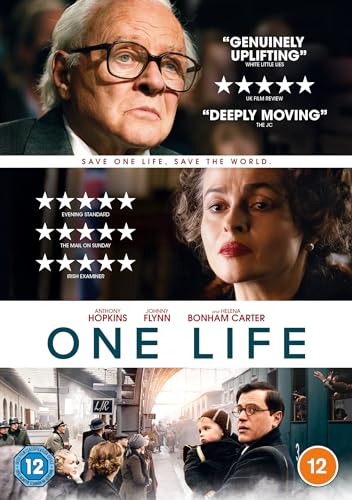 “One Life” DVD cover featuring Anthony Hopkins and Helena Bonham Carter.