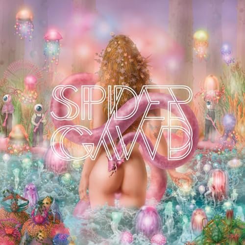 CD cover: nude figure with glowing jellyfish and floral elements.