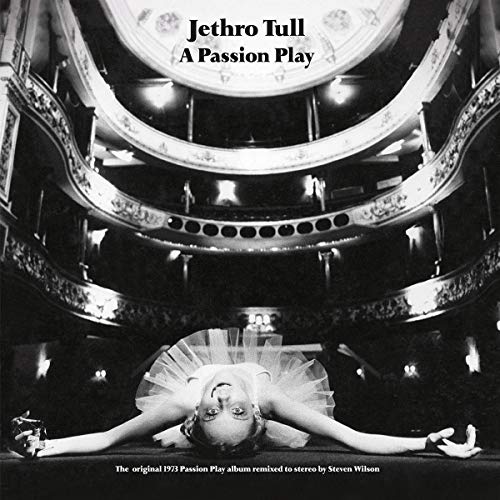 Jethro Tull’s “A Passion Play” CD cover: ballet dancer in a theater.