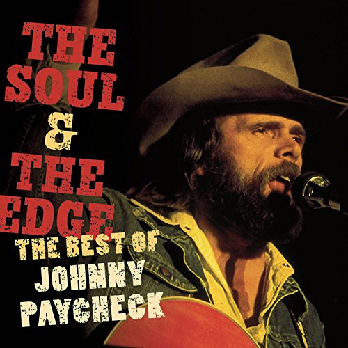 Johnny Paycheck album cover featuring a portrait of the singer in a cowboy hat.