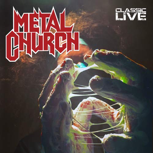 Metal Church “Classic Live” CD cover with a dark, gothic, fantasy image.