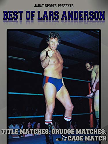 DVD cover featuring wrestler Lars Anderson in a boxing pose, mid-match.