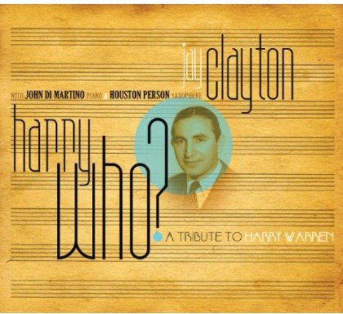 CD cover for “Jay Clayton - Harry Who?” featuring a portrait.