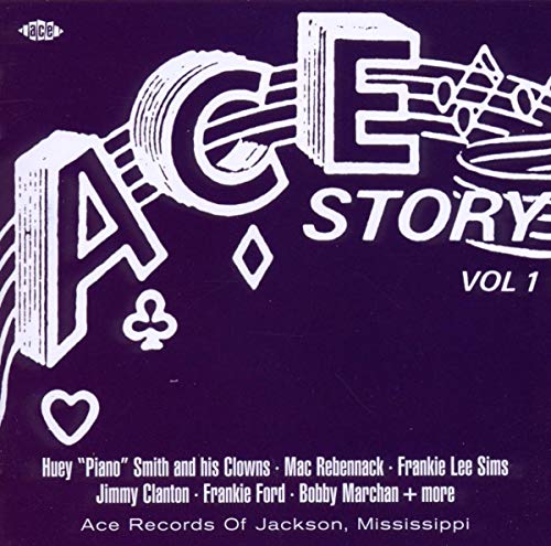 Purple CD cover with white “ACE STORY VOL 1” text and artist names.