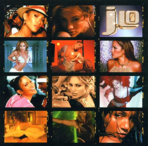 CD cover for Jennifer Lopez’s “J To Tha L-O!” remixes, featuring multiple portraits.