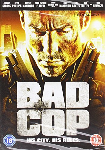 DVD cover for "Bad Cop" featuring a man with two guns.