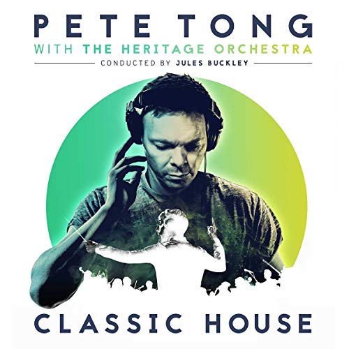 CD cover featuring a DJ with headphones against a teal and blue background.