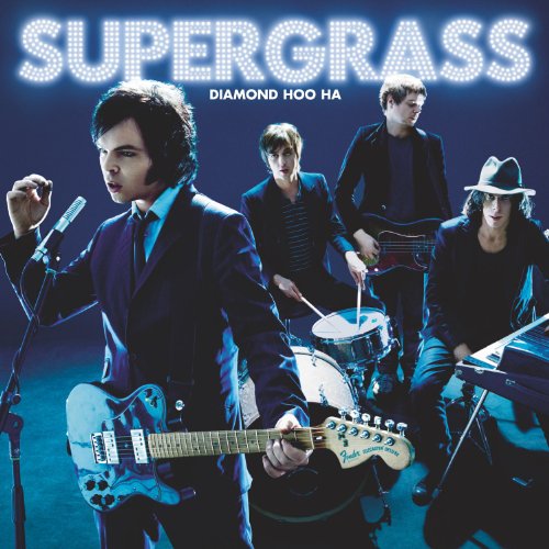Supergrass band portrait from the “Diamond Hoo Ha” album cover.