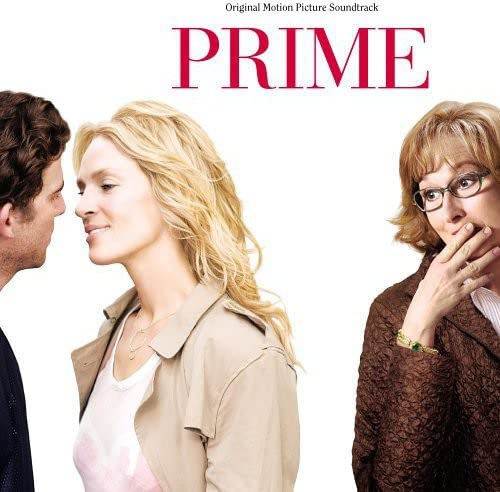 “Prime” soundtrack CD cover featuring three people in close-up.