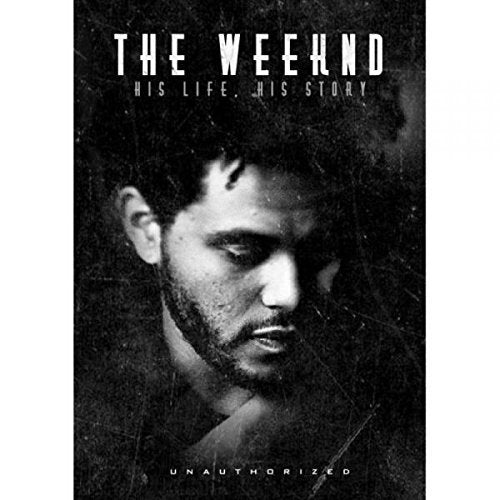 DVD cover featuring The Weeknd in black and white, looking downward.