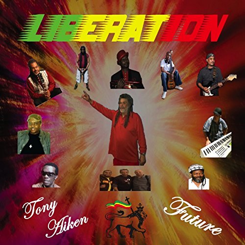 CD cover for "Liberation" by Tony Aiken & Future, featuring multiple musicians.