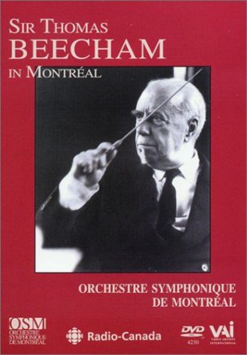 DVD cover featuring Sir Thomas Beecham conducting an orchestra.