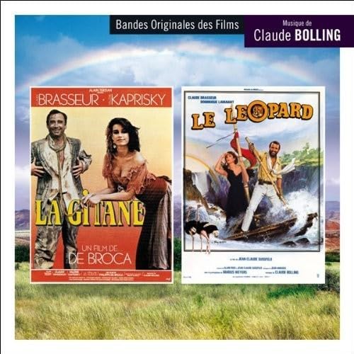 CD cover featuring film posters for "La Gitane" and "Le Leopard".