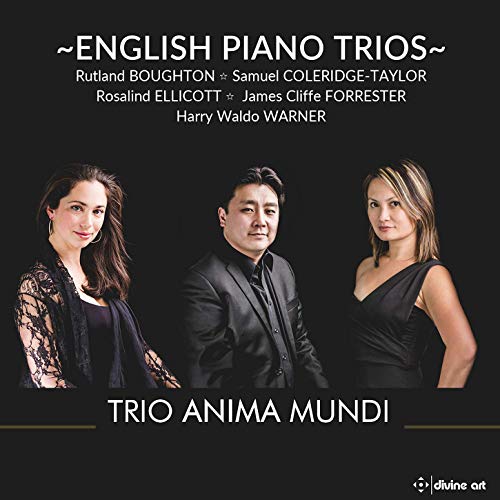 CD cover featuring Trio Anima Mundi, three musicians in formal wear.