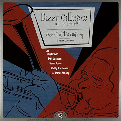 Album cover for "Dizzy Gillespie & Friends" tribute to Charlie Parker.