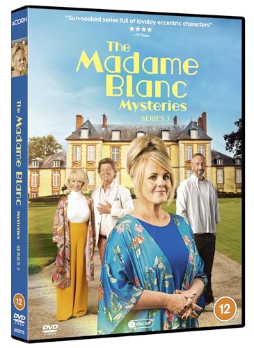 DVD cover for “The Madame Blanc Mysteries” series 3, featuring cast.