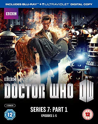 Doctor Who Series 7 Part 1 Blu-ray cover featuring the Doctor and companions.