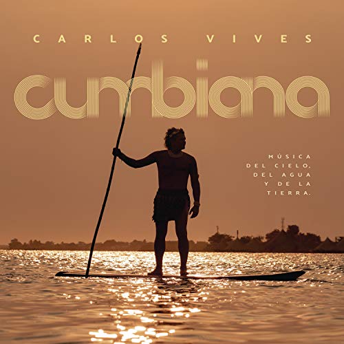 Carlos Vives’ “Cumbiana” CD cover: man on water with a pole.