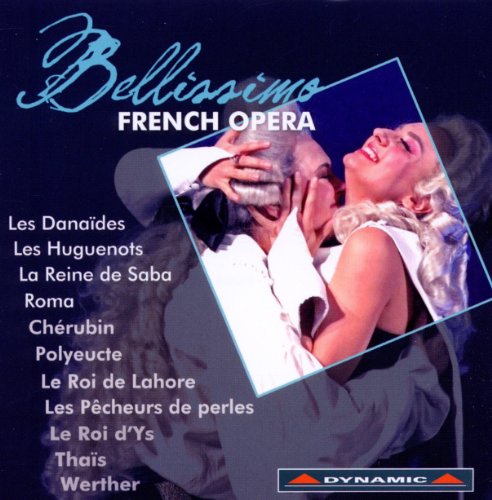 CD cover for “Bellissimo French Opera” featuring opera singers.