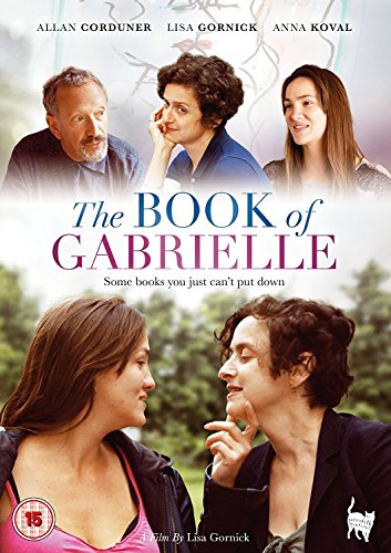 DVD cover for “The Book of Gabrielle” featuring four actors in portraits.