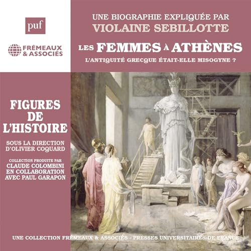 CD cover for “Les Femmes à Athènes” featuring classical figures.