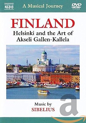 DVD cover featuring Helsinki cityscape with a white cathedral and blue water.
