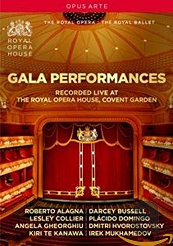 DVD cover for “Gala Performances” recorded at The Royal Opera House.