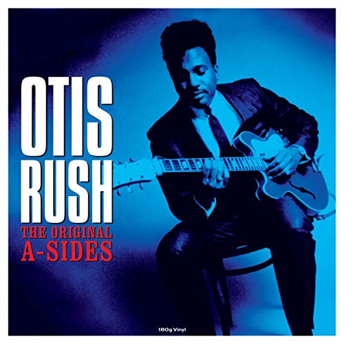 Otis Rush album cover featuring a portrait of the blues guitarist.