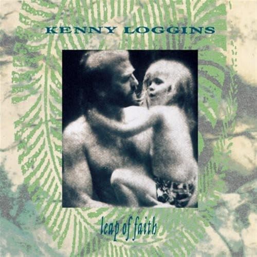 CD cover for Kenny Loggins’ “Leap of Faith” featuring a couple embracing.