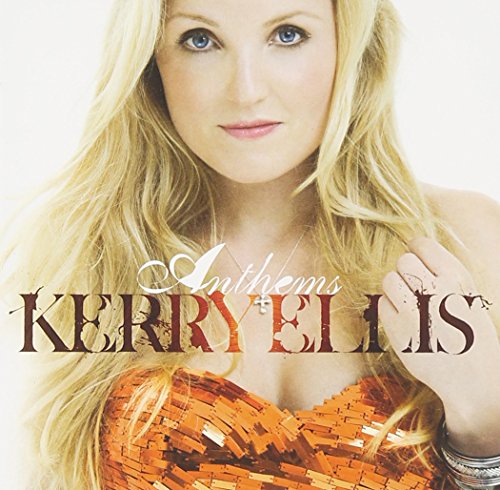 CD cover for Kerry Ellis’s “Anthems” featuring a portrait of the singer.