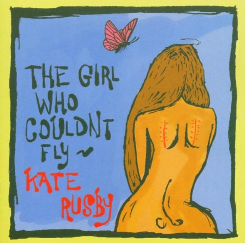 CD cover: illustration of a woman with butterfly above text.
