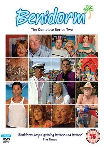 DVD cover for "Benidorm" Series Two featuring a group of characters.