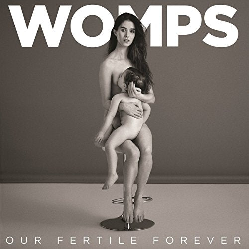 Black and white album cover featuring a woman holding a child.