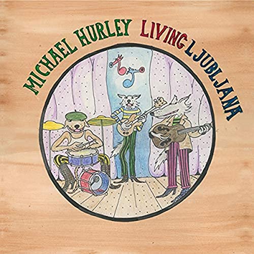 Vinyl record cover: cartoon animals playing musical instruments in a circle.