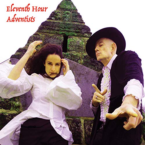 Vinyl album cover featuring two people in front of a stone structure.
