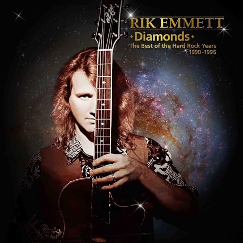 Rik Emmett album cover featuring the musician with a guitar.