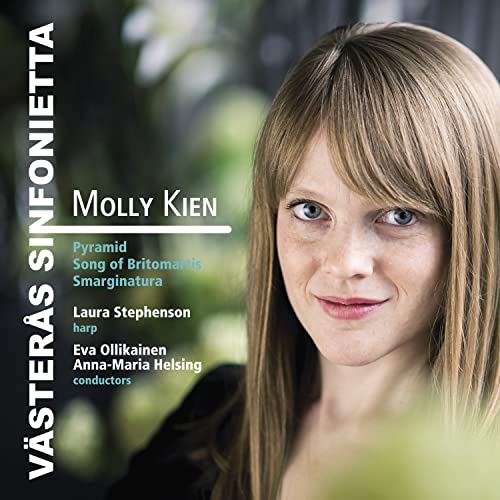 CD cover featuring composer Molly Kien’s portrait and album title.