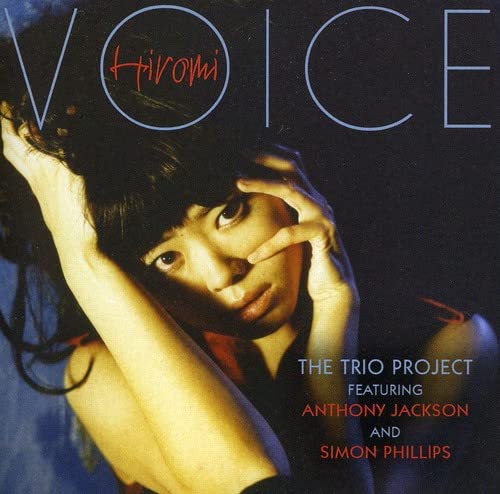 Album cover for Hiromi Voice featuring a close-up portrait of the artist.