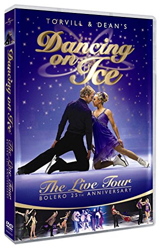 DVD cover featuring Torvill & Dean in skating pose, “Dancing on Ice”.