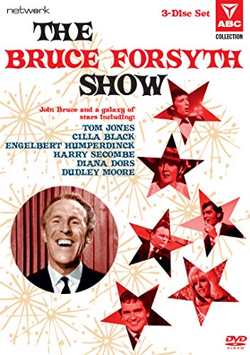 DVD cover for "The Bruce Forsyth Show" featuring portraits of performers.