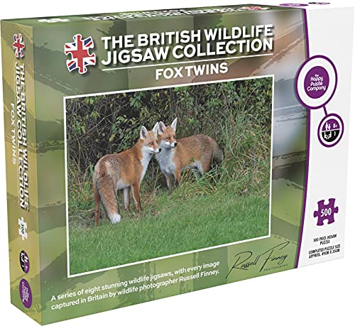 Fox Twins 500 Piece Puzzle