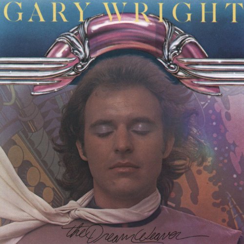 Gary Wright album cover, “Dream Weaver,” featuring a portrait with surreal imagery.